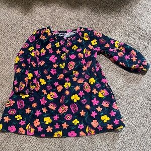Baby Gap Floral Corduroy Dresd